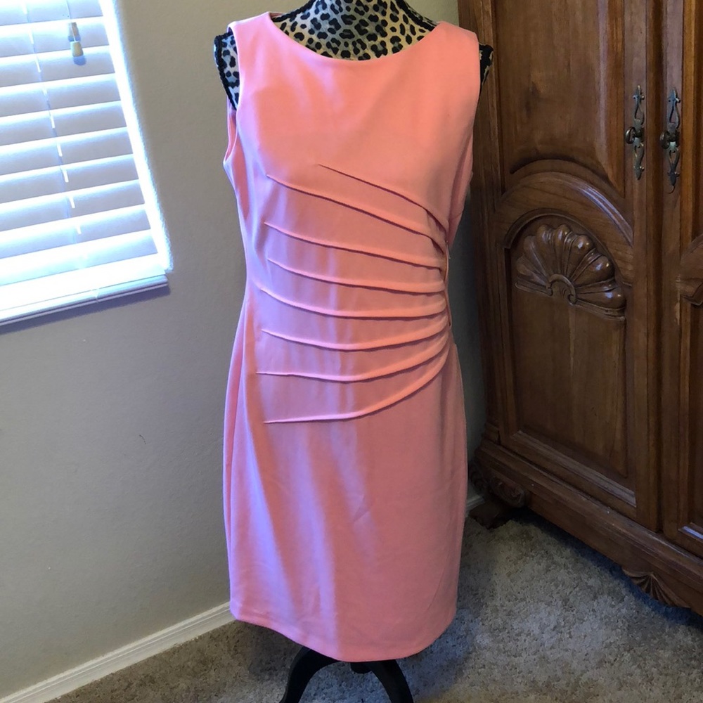 Barbie Pink Ivanka Trump midi Dress 12